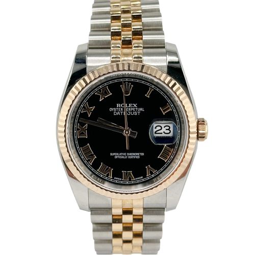 Rolex Datejust 116231 Black Roman