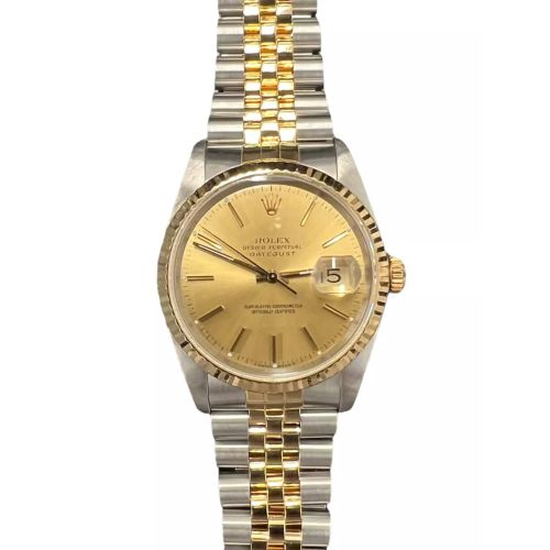 Rolex Datejust 16233 Champagne Dial