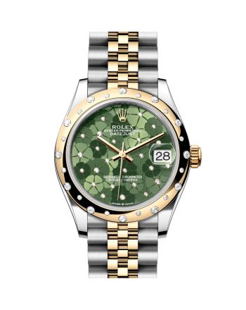 Rolex Datejust 278343RBR Green Floral Motif Diamond